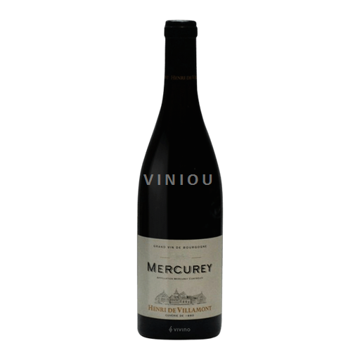 Burgundsko Mercurey Henri de Villamont Mercurey 2017