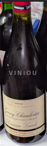 Bourgogne Gevrey-chambertin Dominique Laurent Tradition 2002