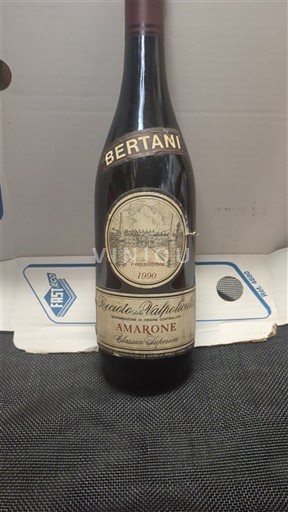 Wines Rouge sec Classico Superiore Bertani 1990 Italy Veneto Recioto della Valpolicella DOCG