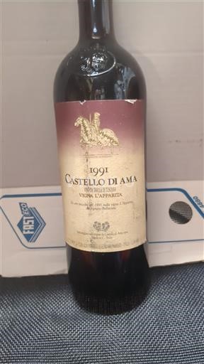 Toscana Non specificato Castello di Ama Vigna L'Apparita 1991