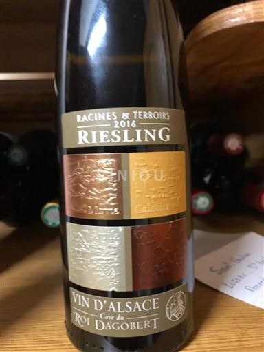 Alsacia Cave du Roi Dagobert Racines & Terroirs 2016