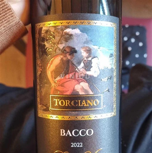 Rượu vang Rouge sec Bacco Torciano 2022 Ý Toscana Không được chỉ định DOC