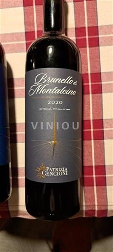 Toscana Brunello di Montalcino Patrizia Cencioni 2020