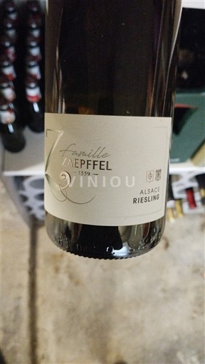 Elsass Riesling Famille Zaeppfel Ohne Jahrgang