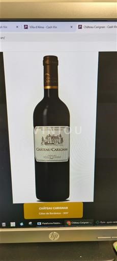Bordeaux Côtes-de-Bordeaux Château Carignan 2017