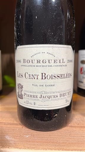 Loiren laakso Bourgueil Pierre Jacques Druet Les Cent Boisselées 2006