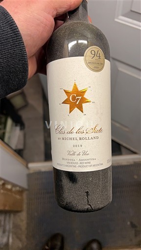 Mendoza Valle de Uco Clos de los Siete C7 2019