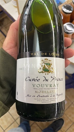 Dolina Loare Vouvray Domaine Viking du Prince 1997