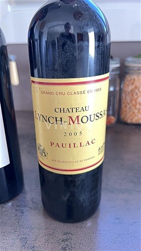 Bordeaux Pauillac Grand Cru Château Lynch-Moussas 2005