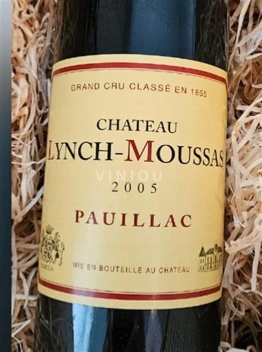 Bordeaux Pauillac Grand Cru Château Lynch-Moussas 2005