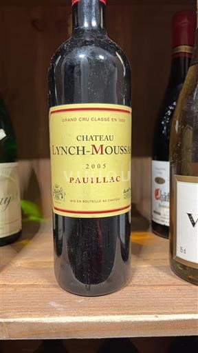 Bordeaux Pauillac Grand Cru Château Lynch-Moussas 2005