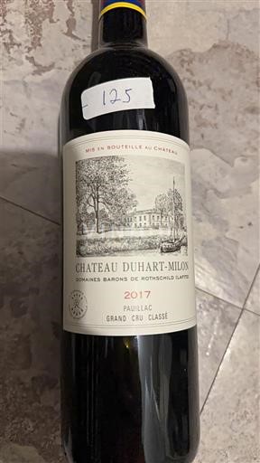 Bordeaux Pauillac Grand Cru Classé Château Hart-Milon 2017