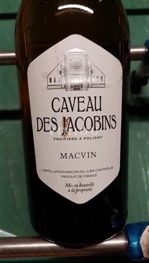 Jura Macvin du Jura Caveau des Jacobins Ohne Jahrgang