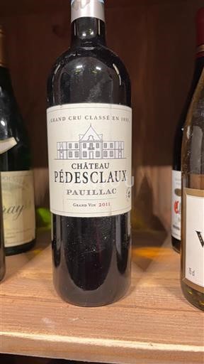 Bordeaux Pauillac Grand Cru Château Pédesclaux 2011