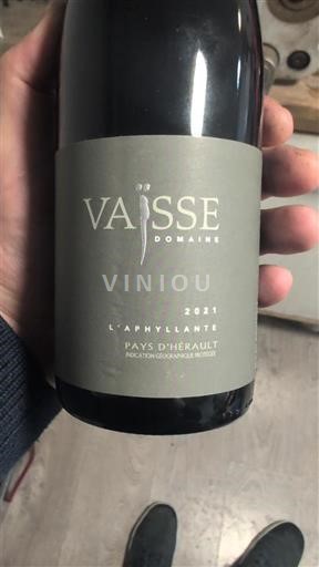 Лангедок Не вказано Domaine Vaisse L’Aphyllante 2021