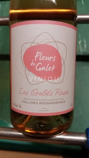 Alpit ja Rhônen maat Rhodanien rinteet Fleurs de Galet Les Galets Rosés 2022