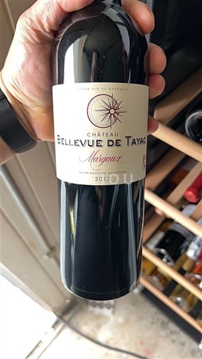 Bordeaux Margaux Château Bellevue de Tayac 2012