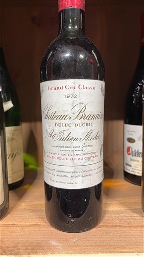 Bordeaux Saint-Julien Grand Cru Château Branaire (Duluc-Ducru) 1972