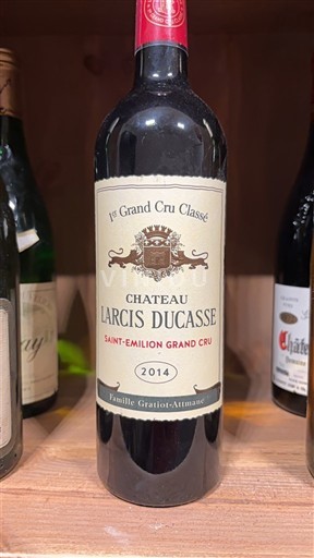 Bordeaux Saint-Émilion Grand Cru Premier Grand Cru Classé Château Larcis Ducasse 2014