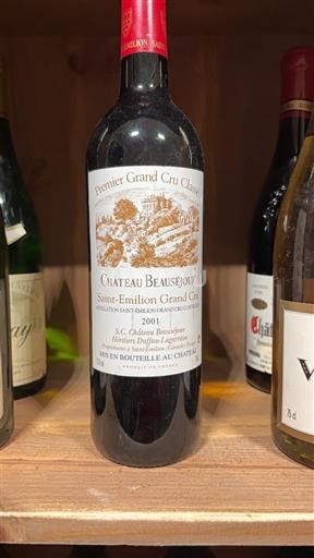 Bordeaux Saint-Émilion Grand Cru Premier Grand Cru Classé Château Beauséjour 2001