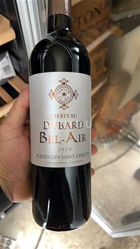 Bordeaux Puisseguin-saint-émilion Château Dibard Bel-Air 2020