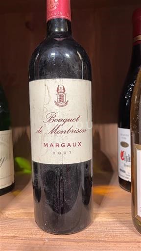 Bordeaux Margaux Château Montbrison Bouquet de Montbrison 2007