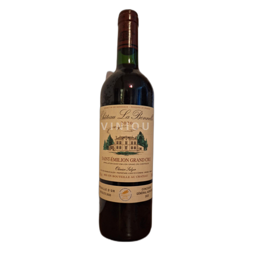 Burdeos Saint-Émilion Gran Cru Château la Bonnelle 2020