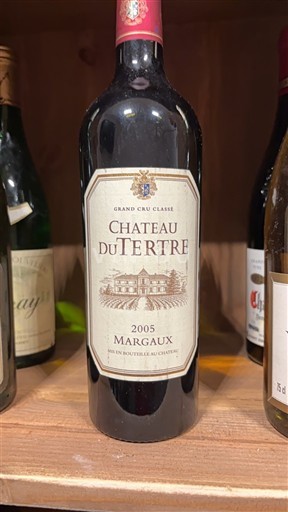 Bordeaux Margaux Grand Cru Château Tertre 2005
