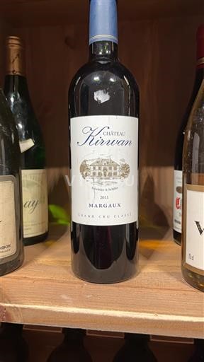 Bordeaux Margaux Grand Cru Classé Château Kirwan 2011