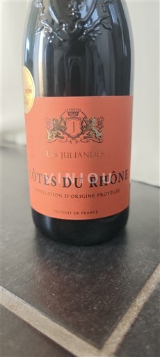 Thung lũng Rhône Côtes-du-rhône Les Juliandes 2023