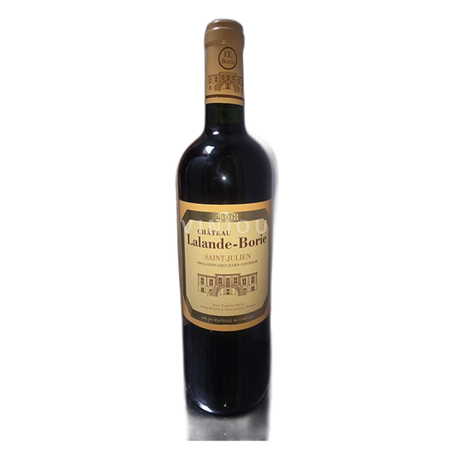 Bordéus Saint-Julien Château Lalande-Borie Ducru-Beaucaillou 2008