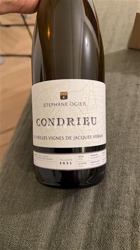 Rhônedalen Condrieu Stéphane Ogier Les Vieilles Vignes de Jacques Vernay 2021