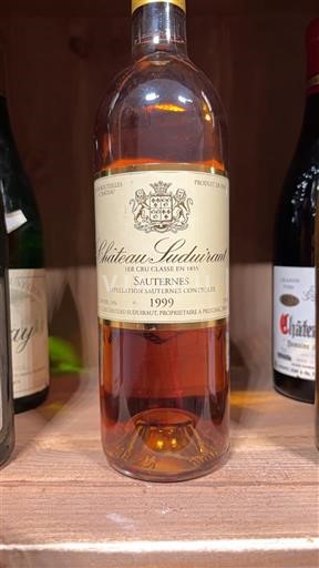 Bordeaux Sauternes Grand Cru Château Suduiraut 1999