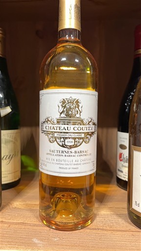 Bordeaux Barsac Premier Cru Château Coutet Senza annata