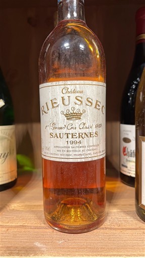 Bordeaux Sauternes Grand Cru Château Rieussec 1994