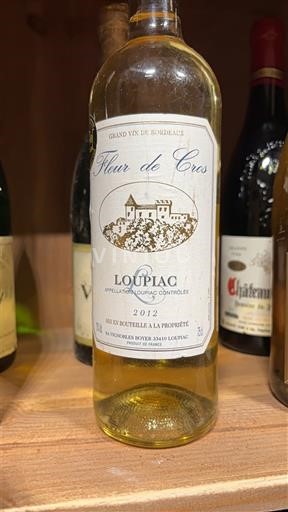Bordeaux Loupiac Fleur de Cros 2012
