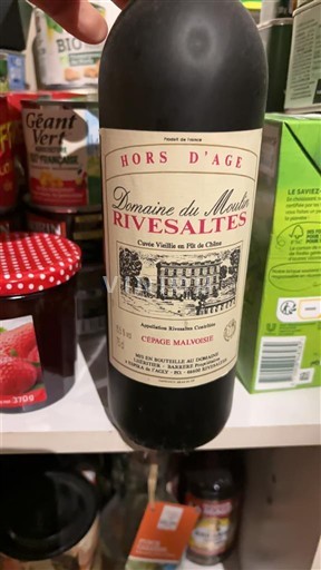 Roussillon Rivesaltes Domaine Moulin Hors d'Âge Neleten.