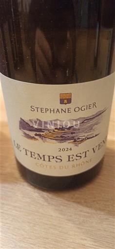 Рона Кот-дю-Рон Stéphane Ogier Le Temps est Venu 2024