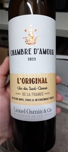 Sydvestfrankrig Côtes de Gascogne Lionel Osmin & Cie Chambre d'Amour L'Original 2023