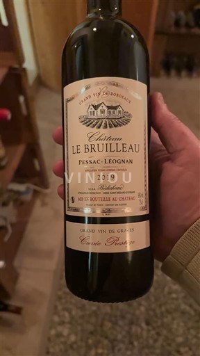 Bordeaux Pessac-Léognan Château Le Bruilleau Prestige 2019