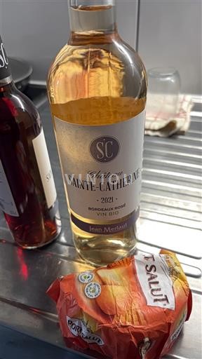 Bordeaux Bordo rose Château Sainte-Catherine 2021