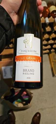 Elsass Riesling Grand Cru Cave de Turckheim Brand 2022