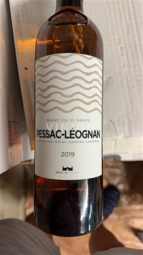 Bordeaux Pessac-Léognan Vente-La-Monnette 2019