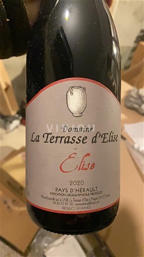 Langvedok Ni doloceno Domaine La Terrasse d'Elise Elise 2020