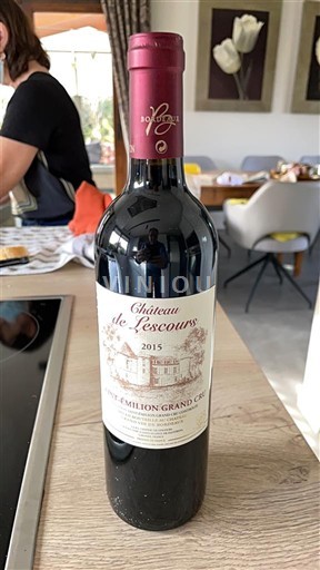 Bordeaux Saint-Émilion Grand Cru Château Lescours 2015