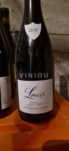 Burgundi Burgundin rinteet Château Cercy Louis 2018