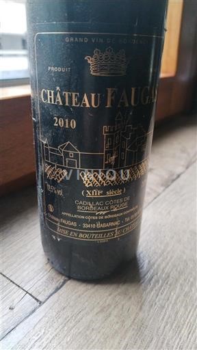 Bordeaux Cadillac-côtes-de-bordeaux Château Faugas 2010