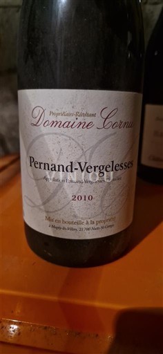 Bourgogne Pernand-Vergelesses Domaine Cornu 2010