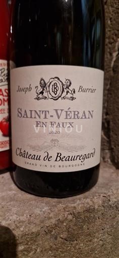 Borgoña Saint-Véran Château Beauregard En Faux 2020