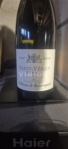Burgundsko Saint-Véran Château Beauregard En Faux 2020